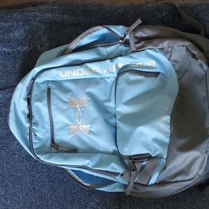 Underarmour light blue backpack